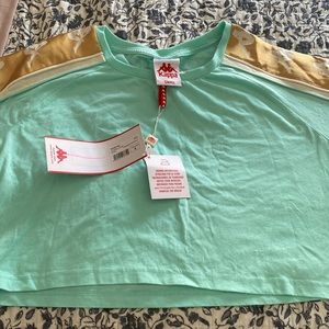 Kappa (regular fit) crop top (Mint multicolored)